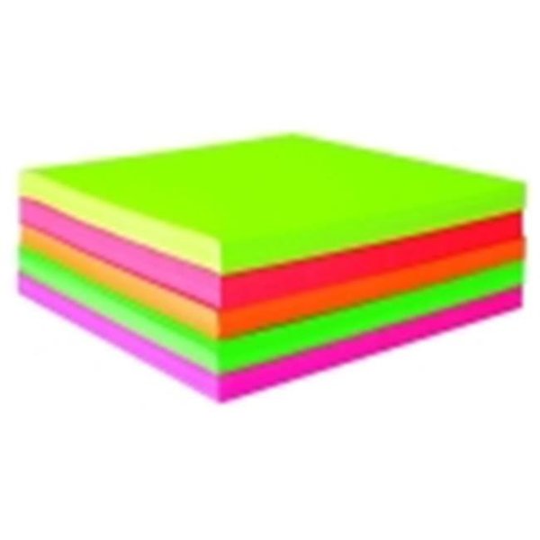Officetop Origami Paper 6.75 x 6.75 Assorted Fluorescent Color; Pack of 500 OF927961
